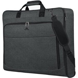 New Garment Bags for Hanging Clothes, Large Travel Suit Bag with Shoulder